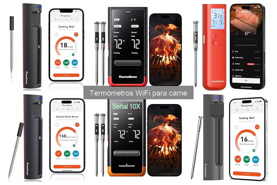 Cómo usar un termómetro WiFi para carne correctamente