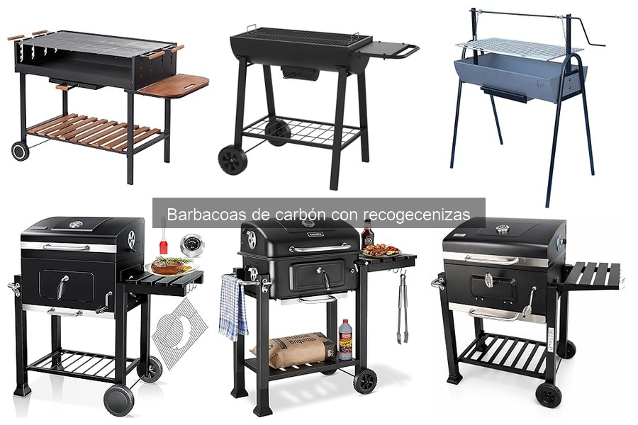 Cómo usar una barbacoa de carbón con recogecenizas