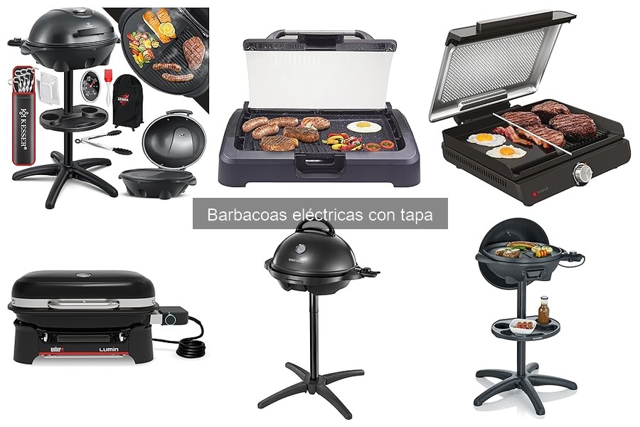 Cómo usar una barbacoa eléctrica con tapa eficazmente