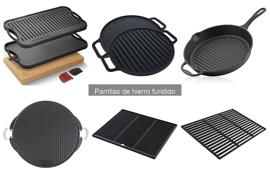 Cómo usar una parrilla de hierro fundido correctamente
