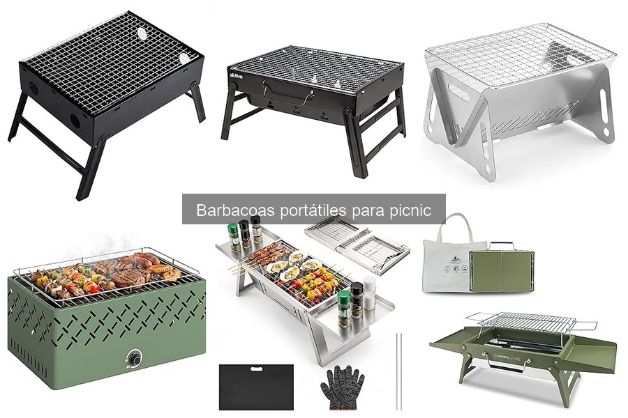 Cómo utilizar una barbacoa portátil para picnic correctamente
