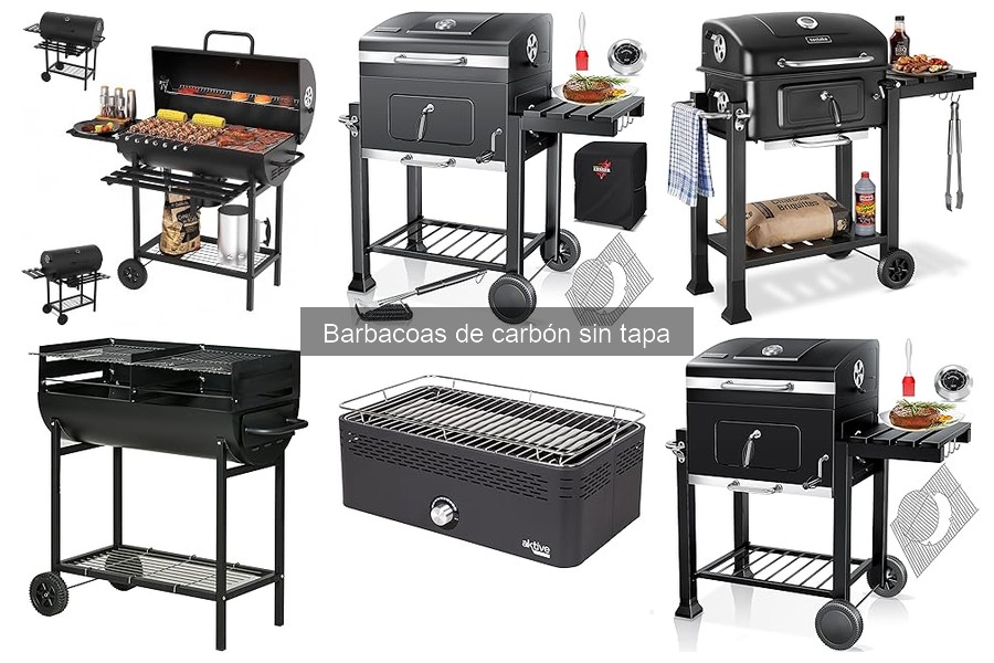 Comparativa: Barbacoas de carbón sin tapa vs gas