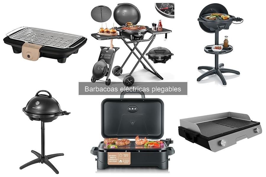 Comparativa: Barbacoas eléctricas vs de carbón plegables