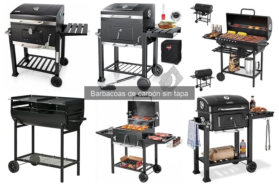 Comparativa de Barbacoas de Carbón sin Tapa: Mejores Marcas