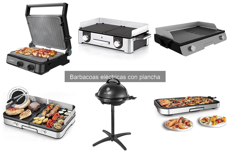 Comparativa de Barbacoas Eléctricas con Plancha 2023