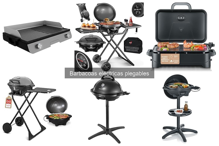 Comparativa de Barbacoas Eléctricas Plegables: Marcas y Características