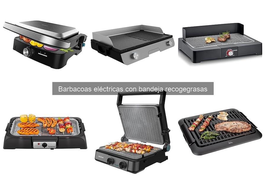 Comparativa de Barbacoas Eléctricas y de Carbón con Bandeja