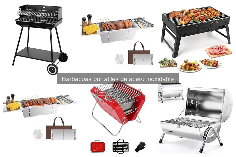 Comparativa de Barbacoas Portátiles de Acero Inoxidable