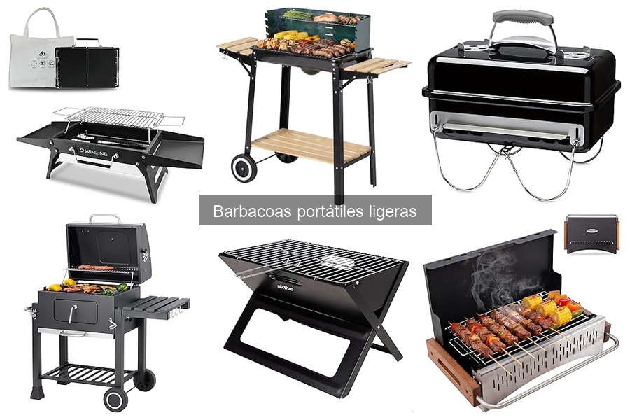 Comparativa de Barbacoas Portátiles Ligeras para Camping