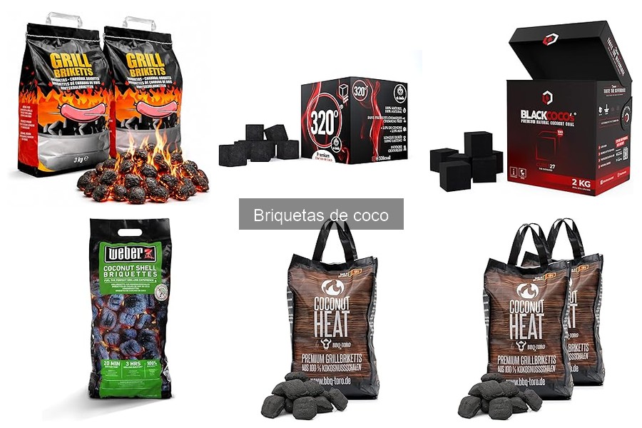 Comparativa de Briquetas de Coco: Mejores Marcas y Precios