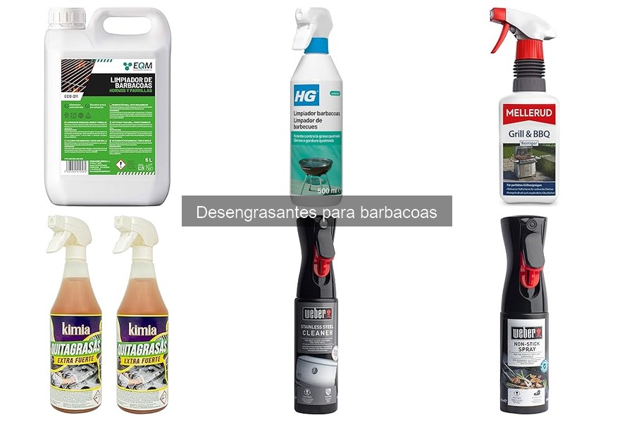 Comparativa de Desengrasantes para Barbacoas: Mejores Marcas 2023