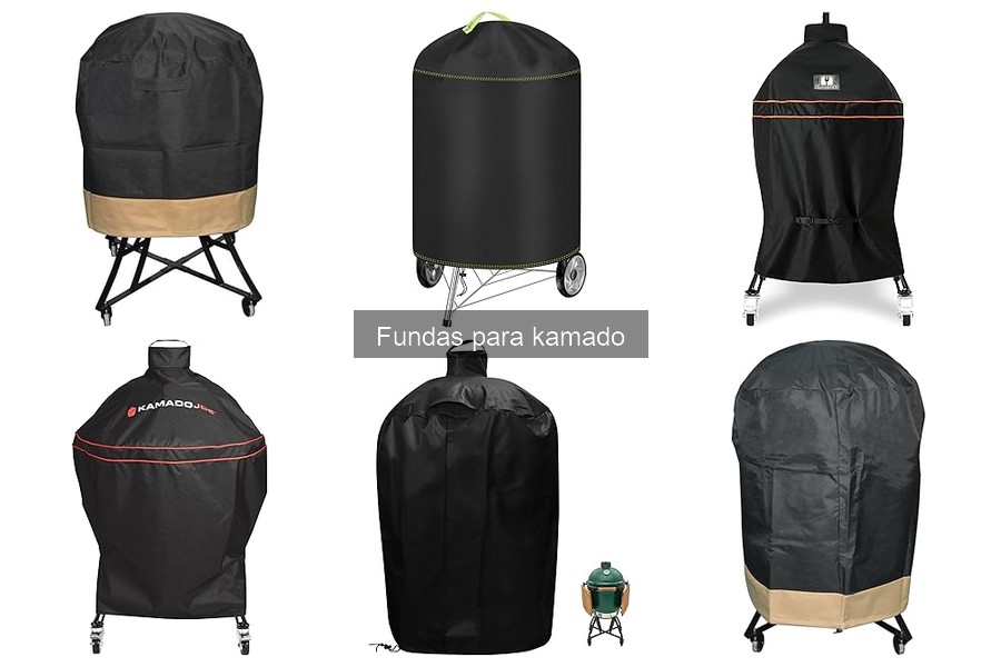 Comparativa de fundas para kamado según el clima