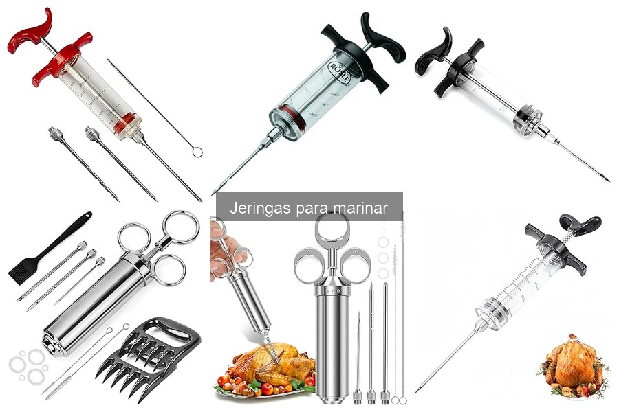 Comparativa de Jeringas para Marinar: Mejores Marcas y Precios