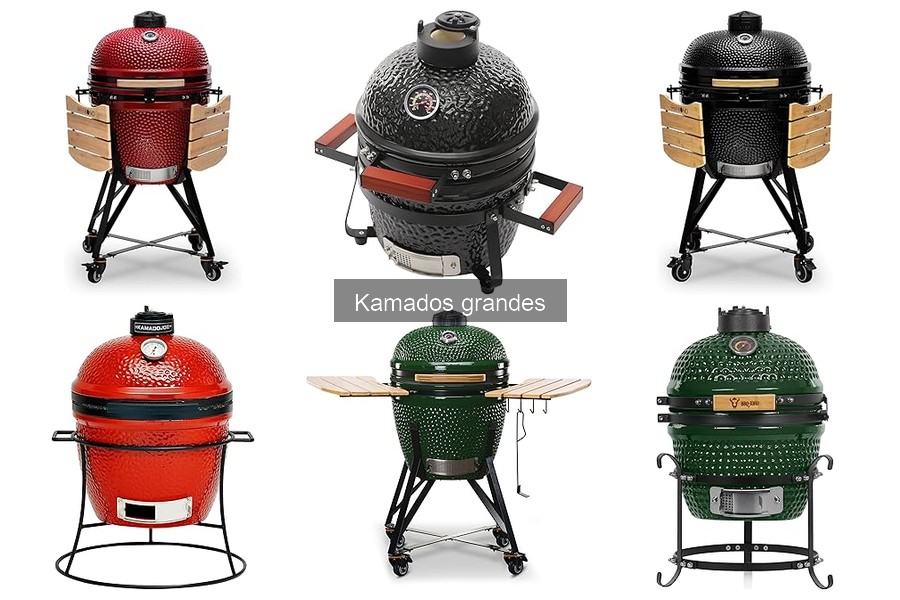 Comparativa de Kamados Grandes: Mejores Marcas y Modelos