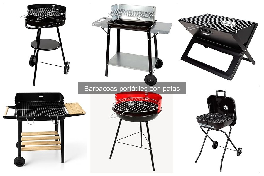 Comparativa de las Mejores Barbacoas Portátiles con Patas