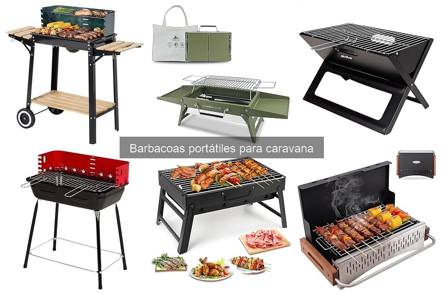 Comparativa de las mejores barbacoas portátiles para caravana