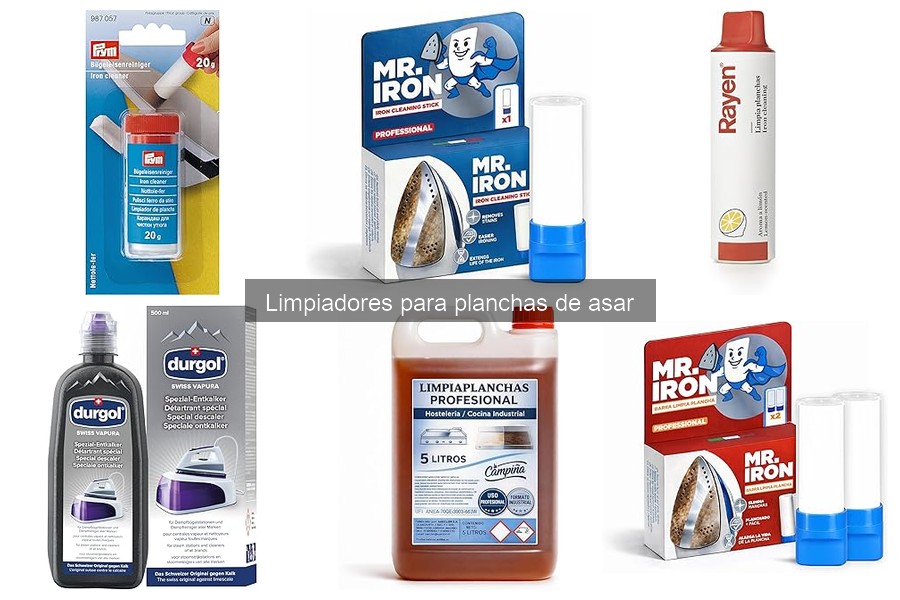Comparativa de los Mejores Limpiadores para Planchas de Asar