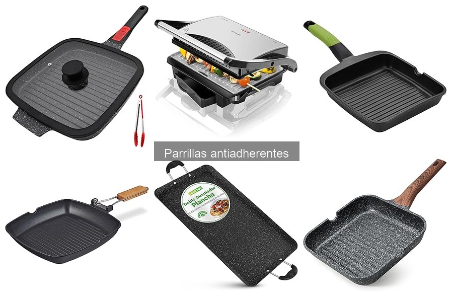 Comparativa de parrillas antiadherentes para cocina a la brasa