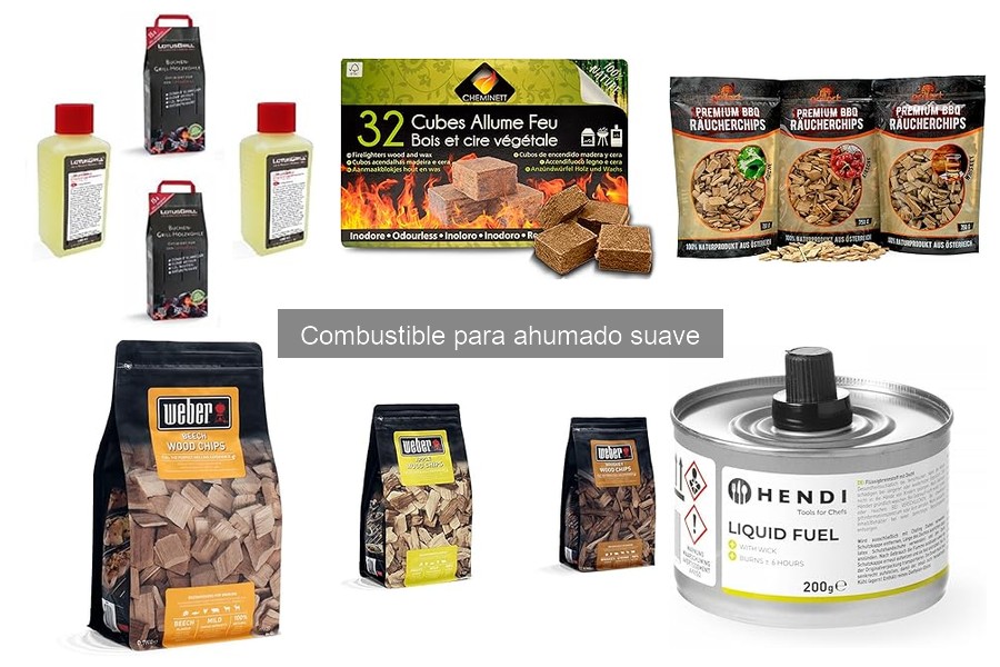 ** Comparativa de precios de combustibles para ahumado suave