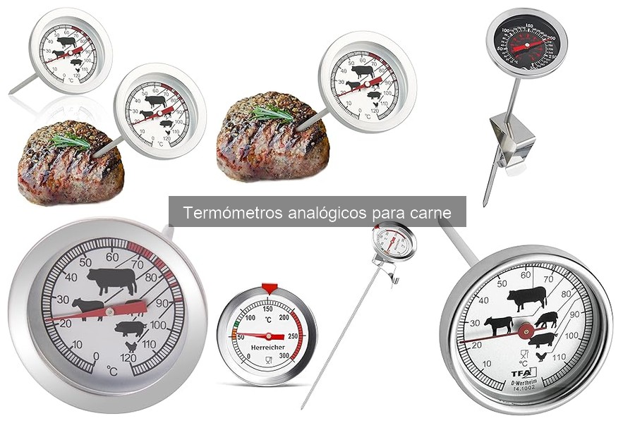 Comparativa de precios de termómetros analógicos para carne