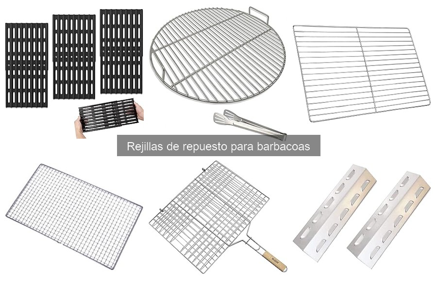 Comparativa de Rejillas de Repuesto para Barbacoas