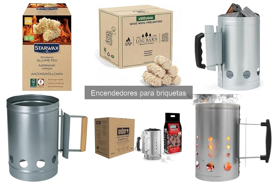 Comparativa: Encendedores Eléctricos vs Químicos para Briquetas