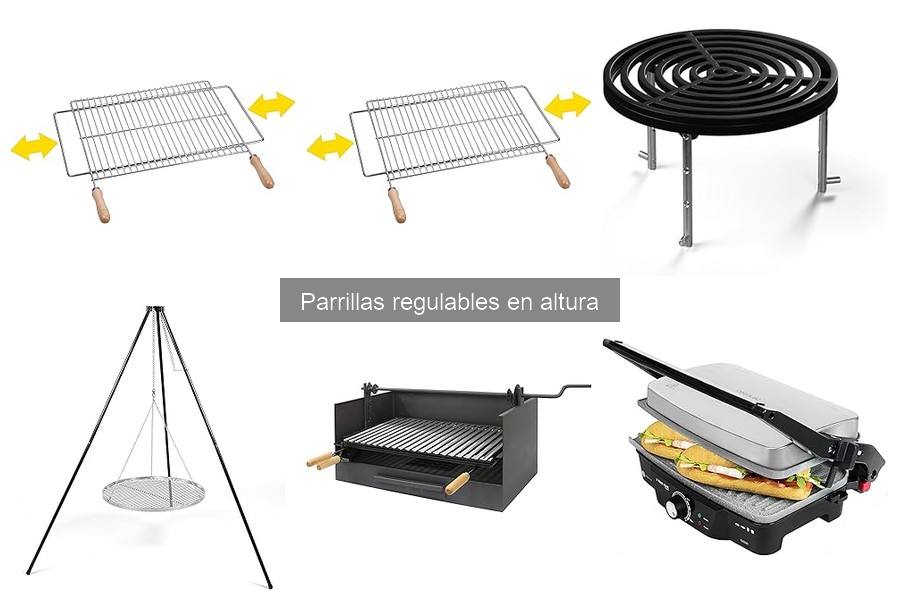 Comparativa: Parrillas Regulables vs. Fijas para Asar