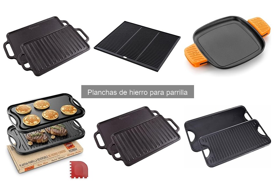 Comparativa: Planchas de Hierro vs. Acero Inoxidable para Parrilla