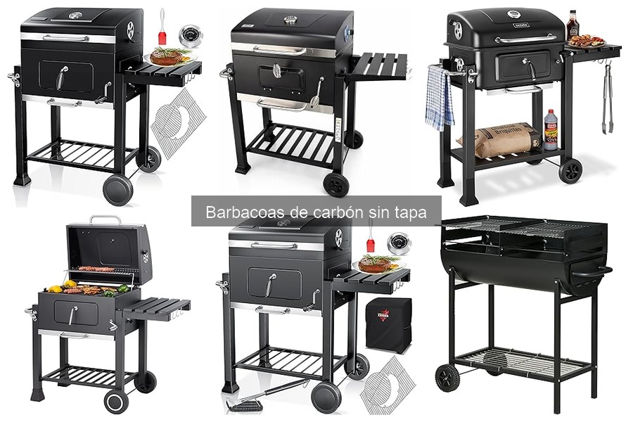 Consejos para Cocinar en Barbacoas de Carbón sin Tapa