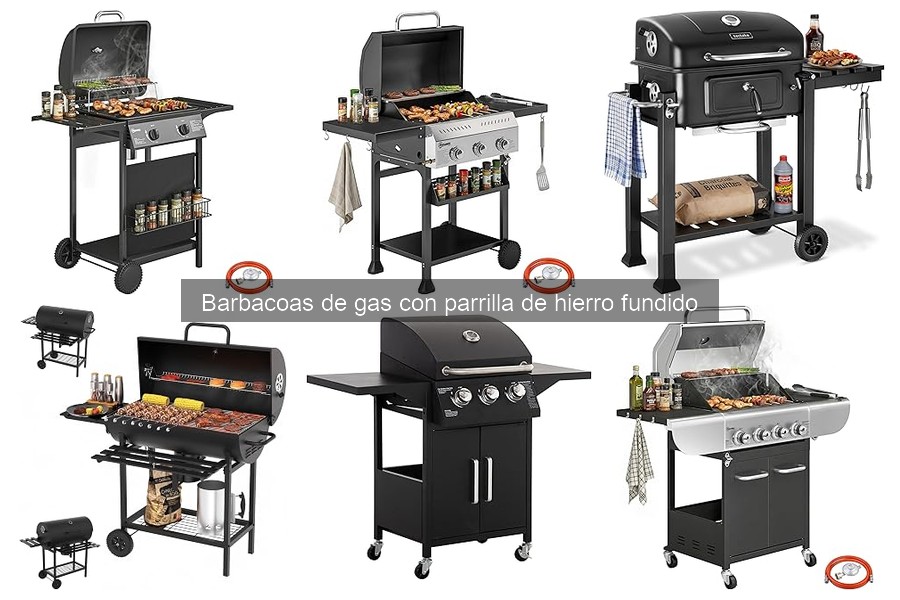 Consejos para Cocinar en Barbacoas de Gas con Parrilla de Hierro