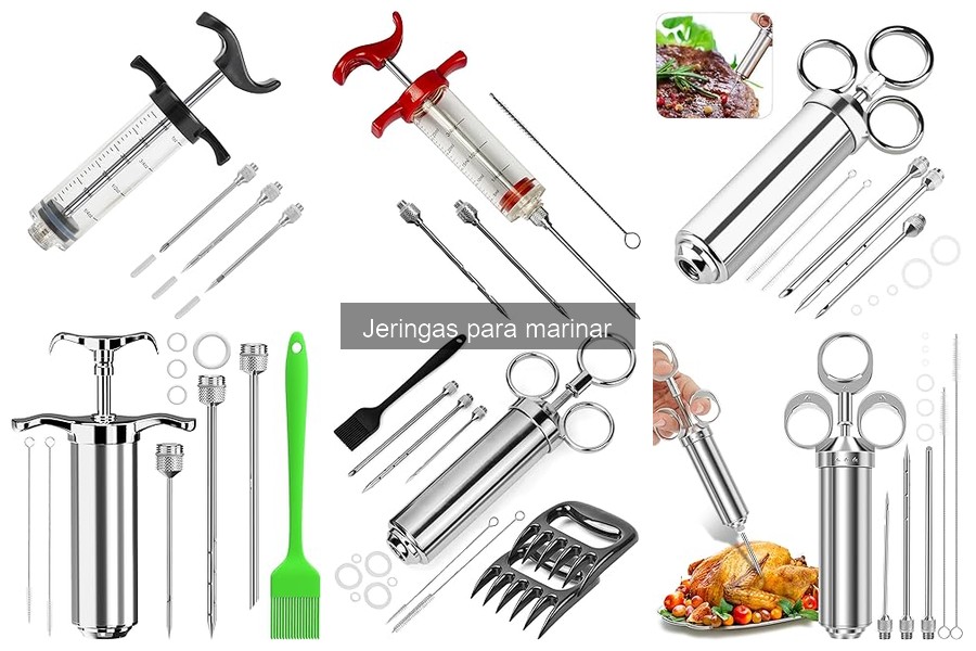 Consejos para elegir la jeringa para marinar ideal