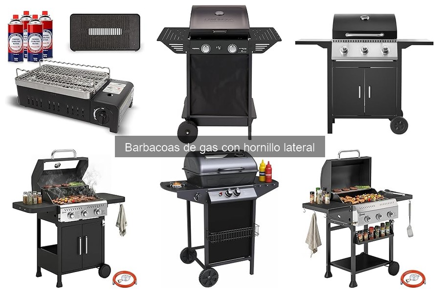 ¿Cuál es la mejor barbacoa de gas con hornillo lateral?