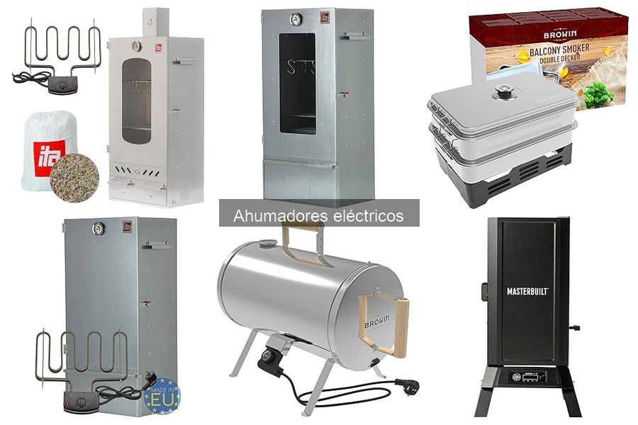 Diferencias entre ahumadores eléctricos verticales y horizontales