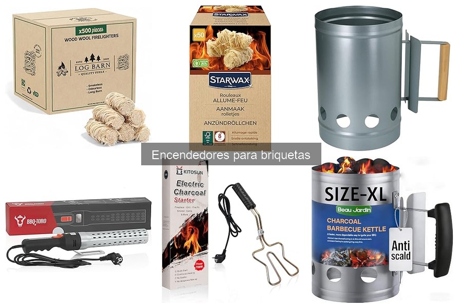 Diferencias entre Encendedores para Briquetas y Chimeneas