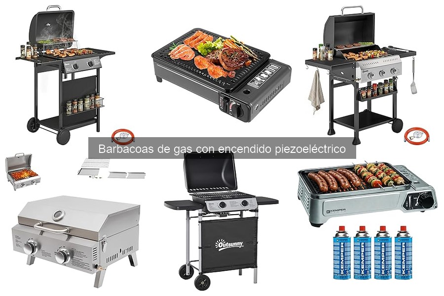 Dónde comprar barbacoas de gas con encendido piezoeléctrico