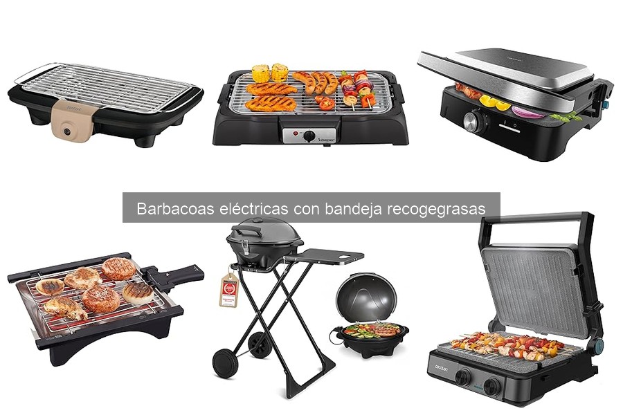 Dónde comprar barbacoas eléctricas con bandeja recogegrasas