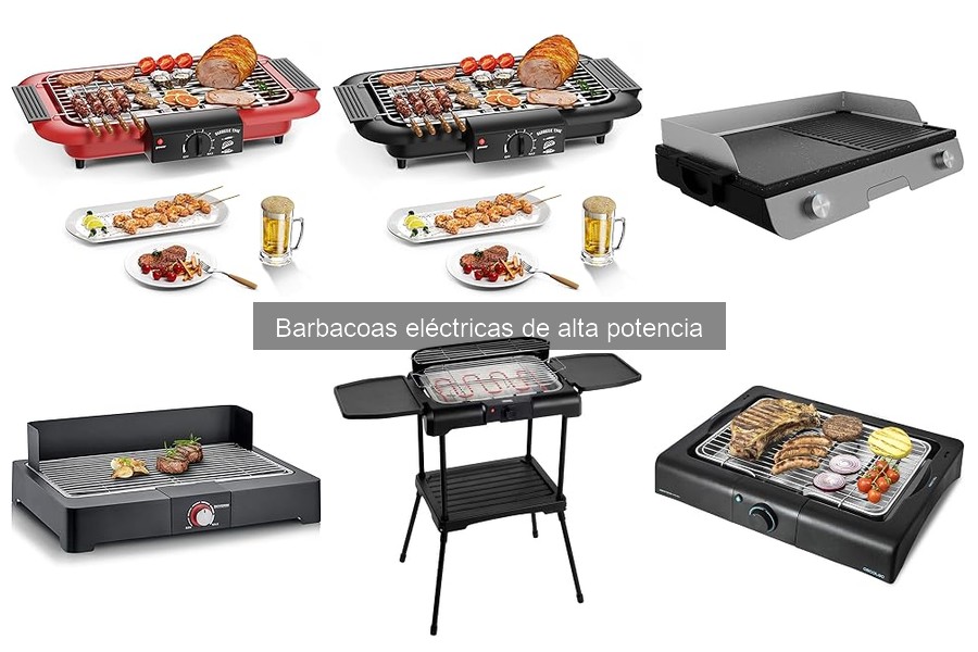 Dónde comprar barbacoas eléctricas de alta potencia