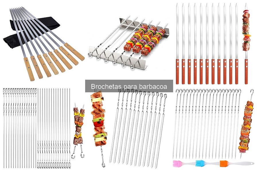 Dónde comprar brochetas para barbacoa: las mejores opciones