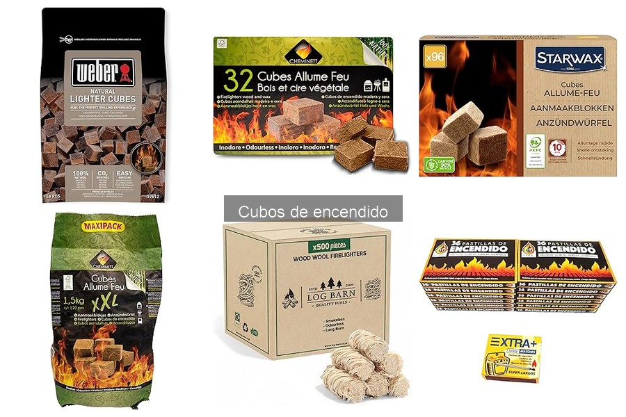 Dónde comprar cubos de encendido baratos para barbacoas