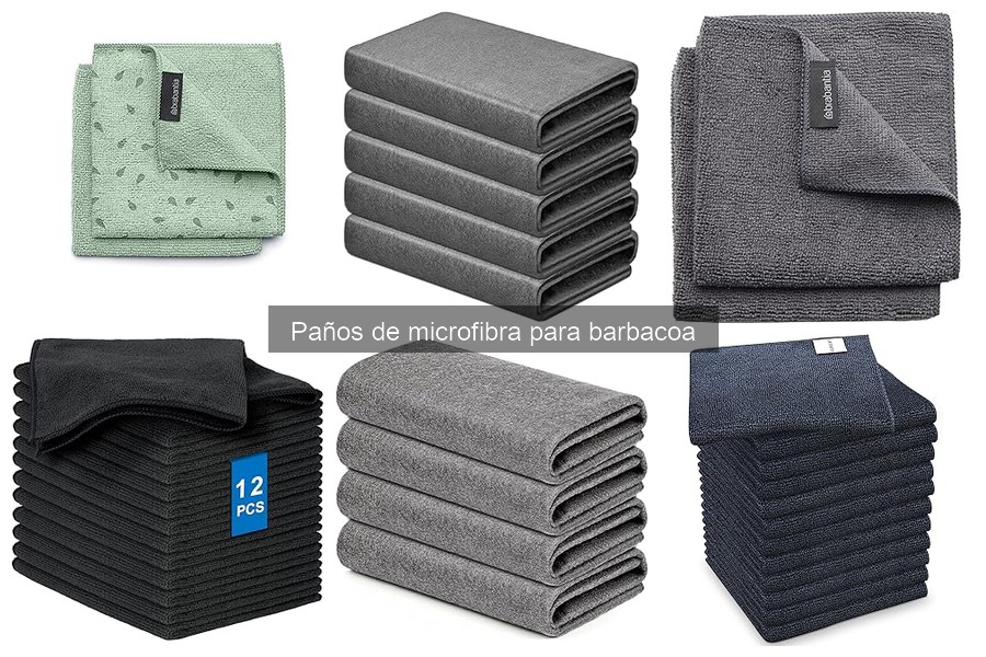 Dónde comprar paños de microfibra para barbacoa a buen precio