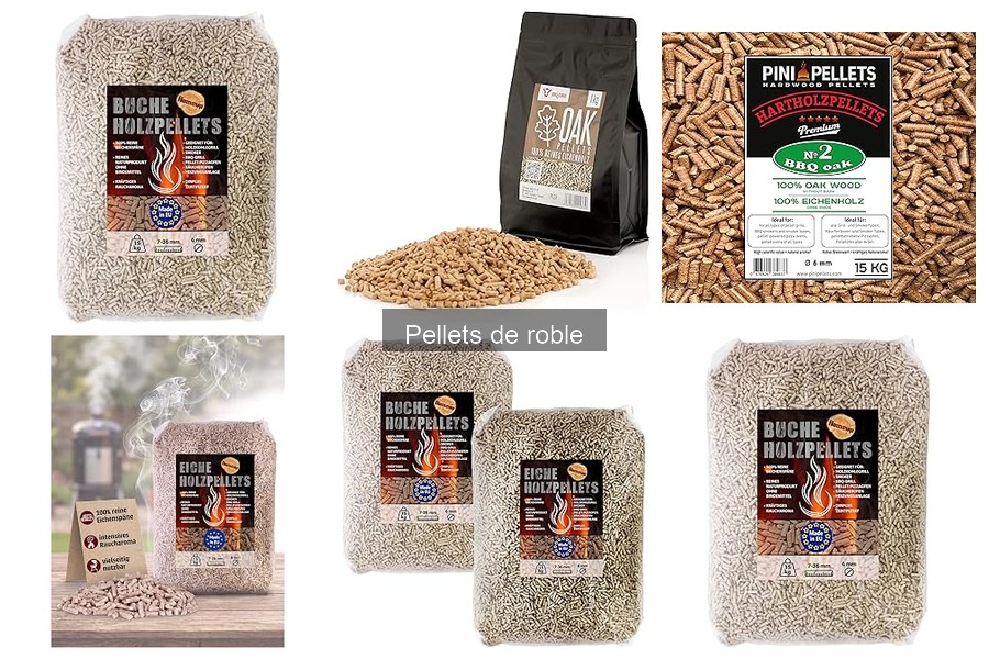 ¿Dónde comprar pellets de roble? Tiendas y precios
