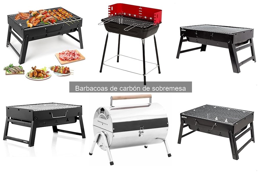 Errores comunes al usar barbacoas de carbón de sobremesa