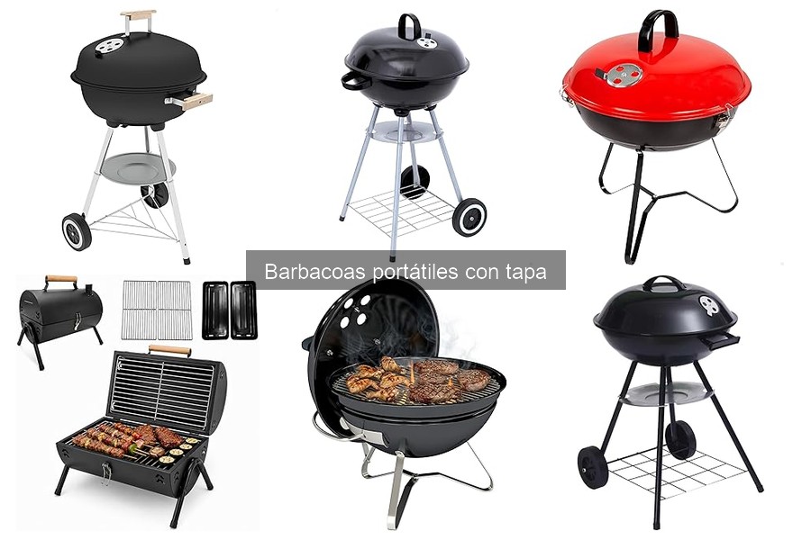 Errores comunes al usar barbacoas portátiles con tapa