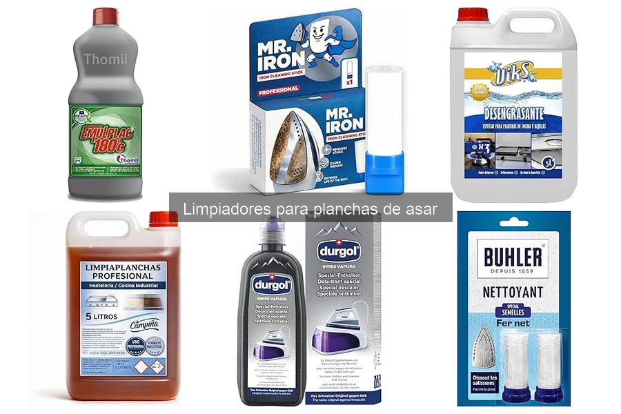 Errores comunes al usar limpiadores para planchas de asar