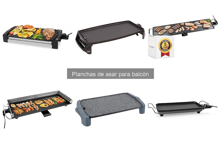 ** Errores comunes al usar planchas de asar en el balcón