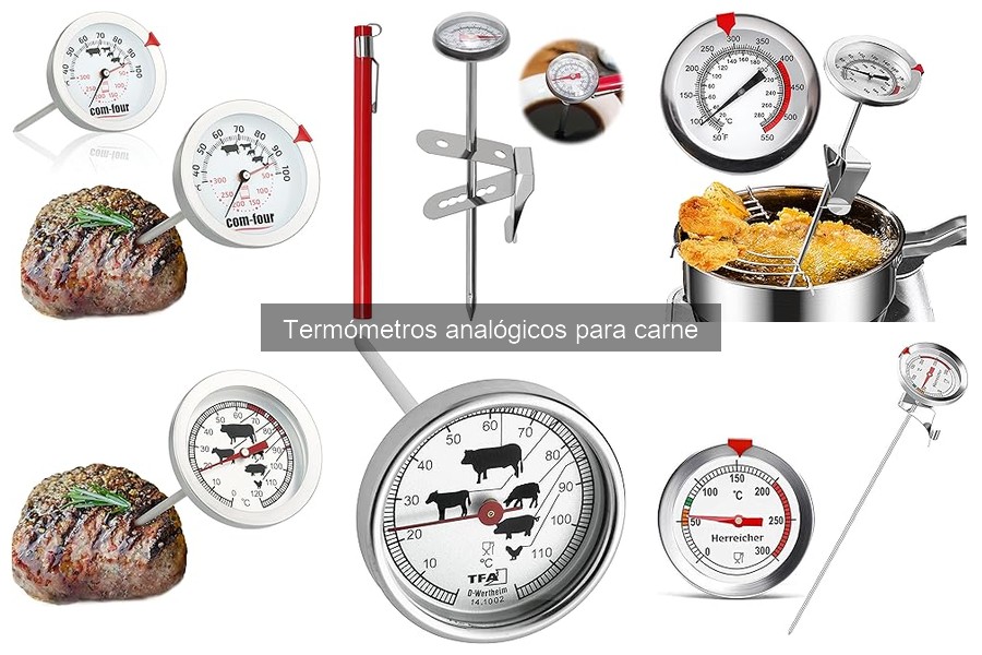 Errores comunes al usar termómetros analógicos para carne