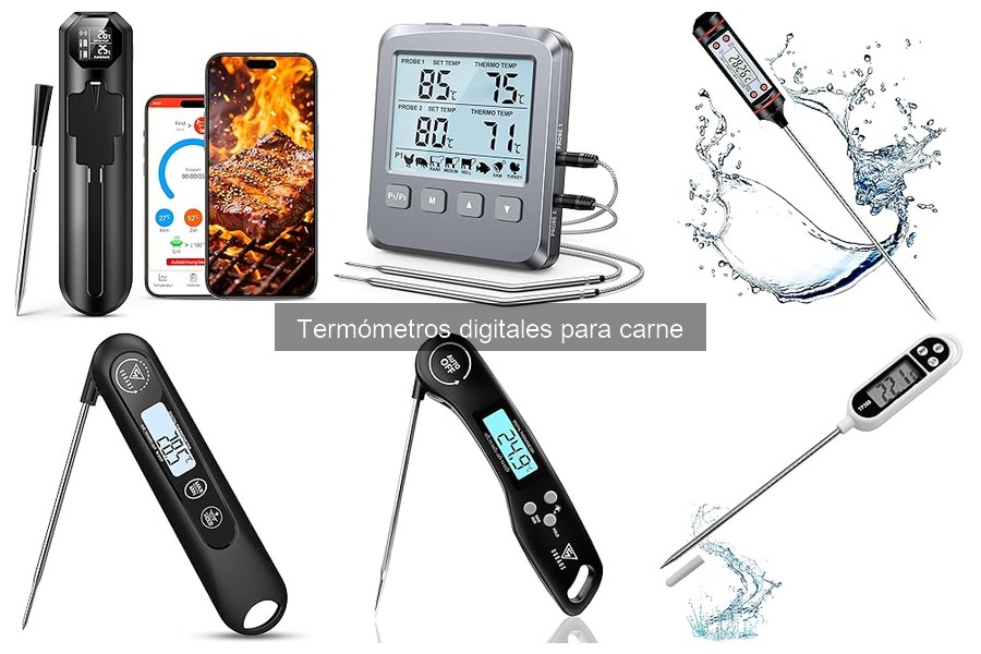 Errores comunes al usar termómetros digitales para carne