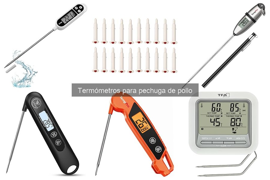 Errores comunes al usar termómetros para pechuga de pollo