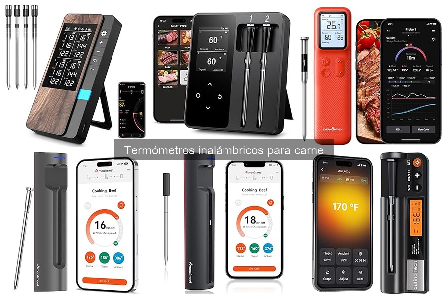 Errores comunes al usar un termómetro inalámbrico para carne