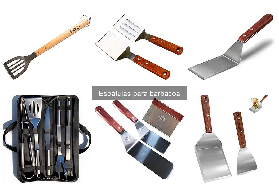 Espátulas para barbacoa: resistencia a altas temperaturas